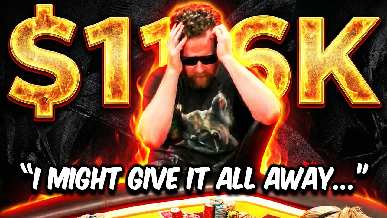 He Turned $3K into $116K in THE BIGGEST POT OF HIS LIFE
