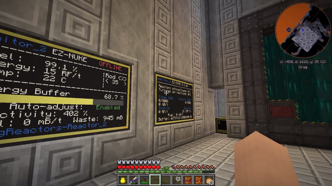 Reactor Control | Direwolf20 1.7.10 | Ep. 32