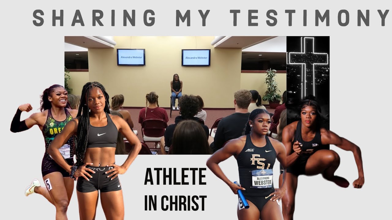 VLOG: Day In The Life of a Division 1 Athlete (Athlete in Christ, sharing testimony, training)