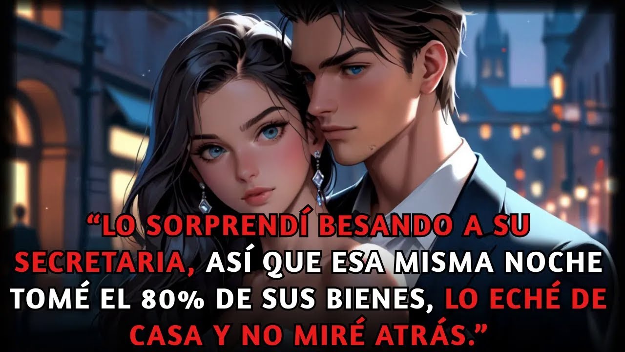 Lo pillé besando a su secretaria, y esa noche tomé el 80% de sus bienes y lo eché sin piedad.
