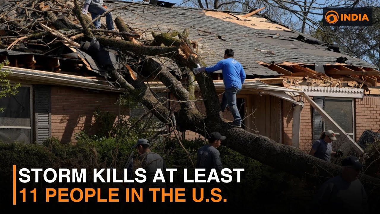 Storm kills at least 11 people in the U.S. | DD India