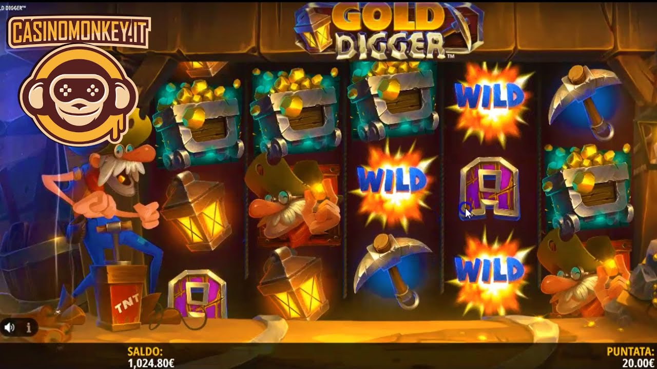 SLOT gold digger - slot MACHINE GRATIS