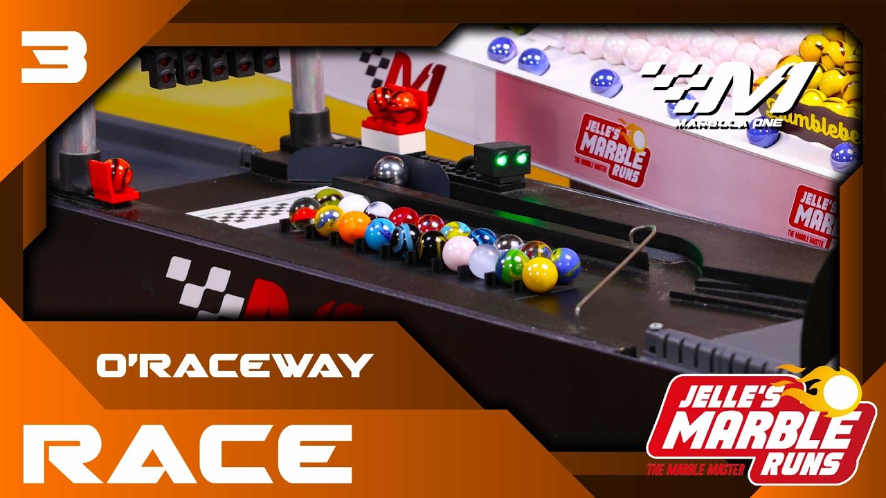 The most thrilling marble race ever? 🏁 Marbula One S5 GP3 🏁 O'raceway 🍊 RACE
