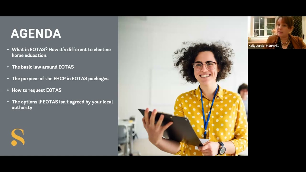 EOTAS -  Education Other Than At School & The Law Around EHCPs in EOTAS - 10 Minute Taster