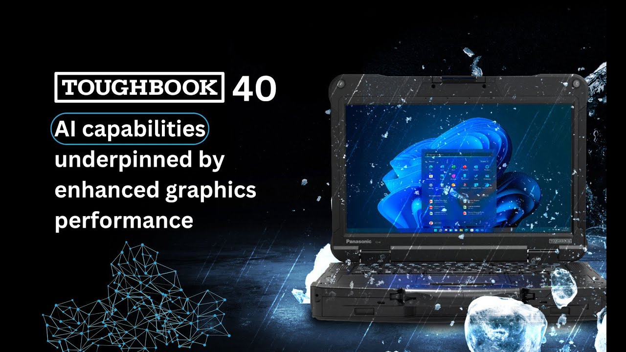 Discover the TOUGHBOOK 40: The ultimate rugged laptop featuring AI-enabled Intel processor