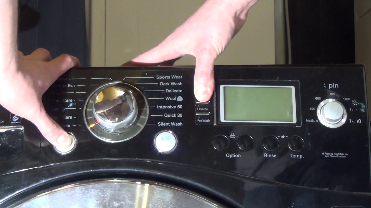 How to Tip #118 : change lanuguage on a LG washer
