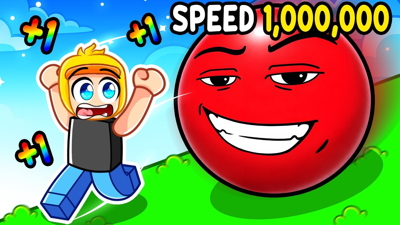 Every Second +1 SPEED to ESCAPE in Roblox!
