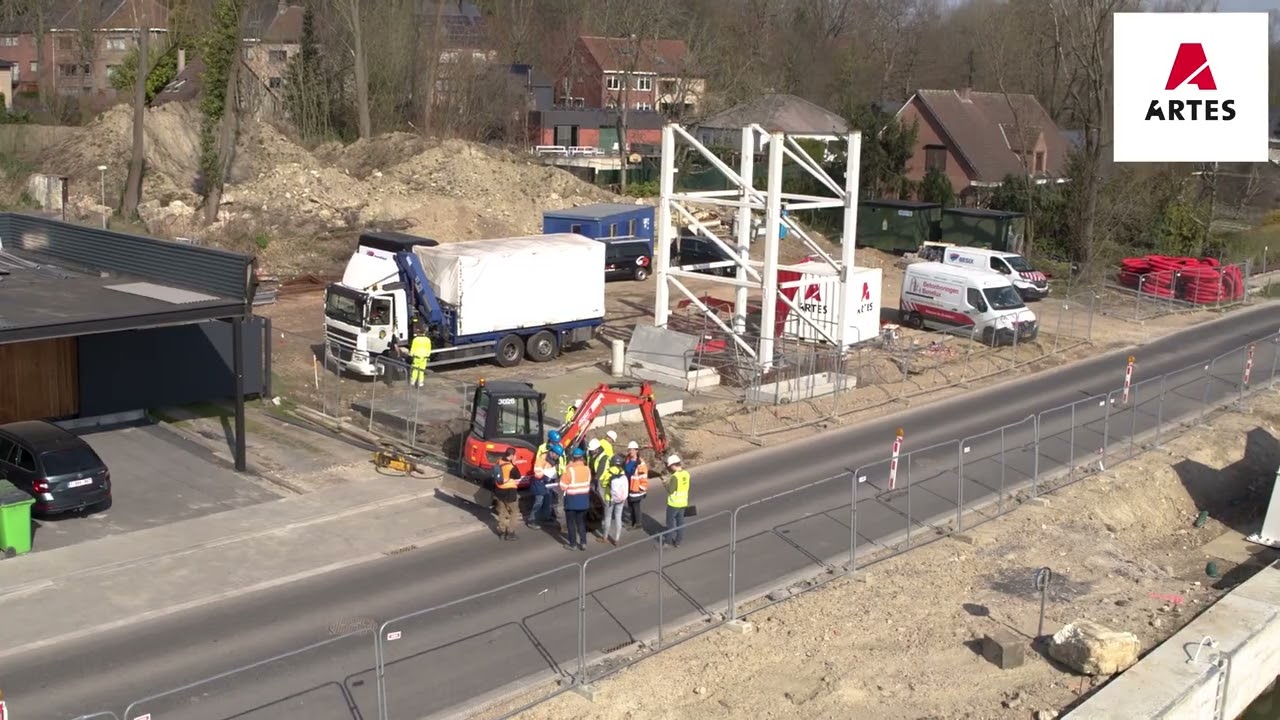 Fietsbrug, Vilvoorde