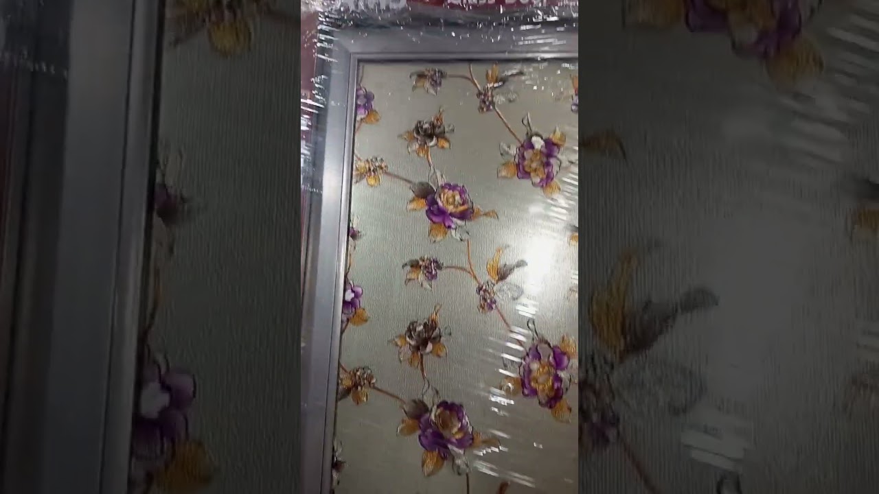 AMS double temper glass door