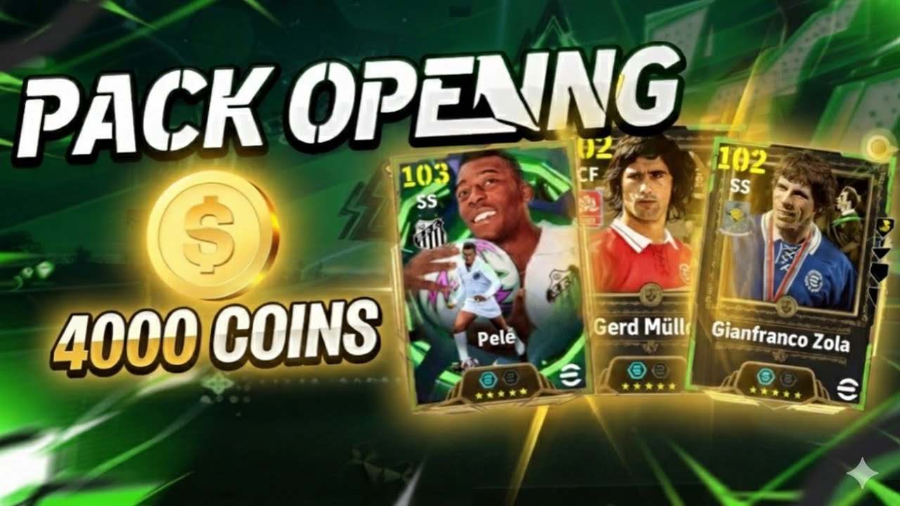 World Classics Pack Opening 🔥 Pele, Gerd Muller, Zianfranco Zola Pack Opening 🔥 eFootball 26