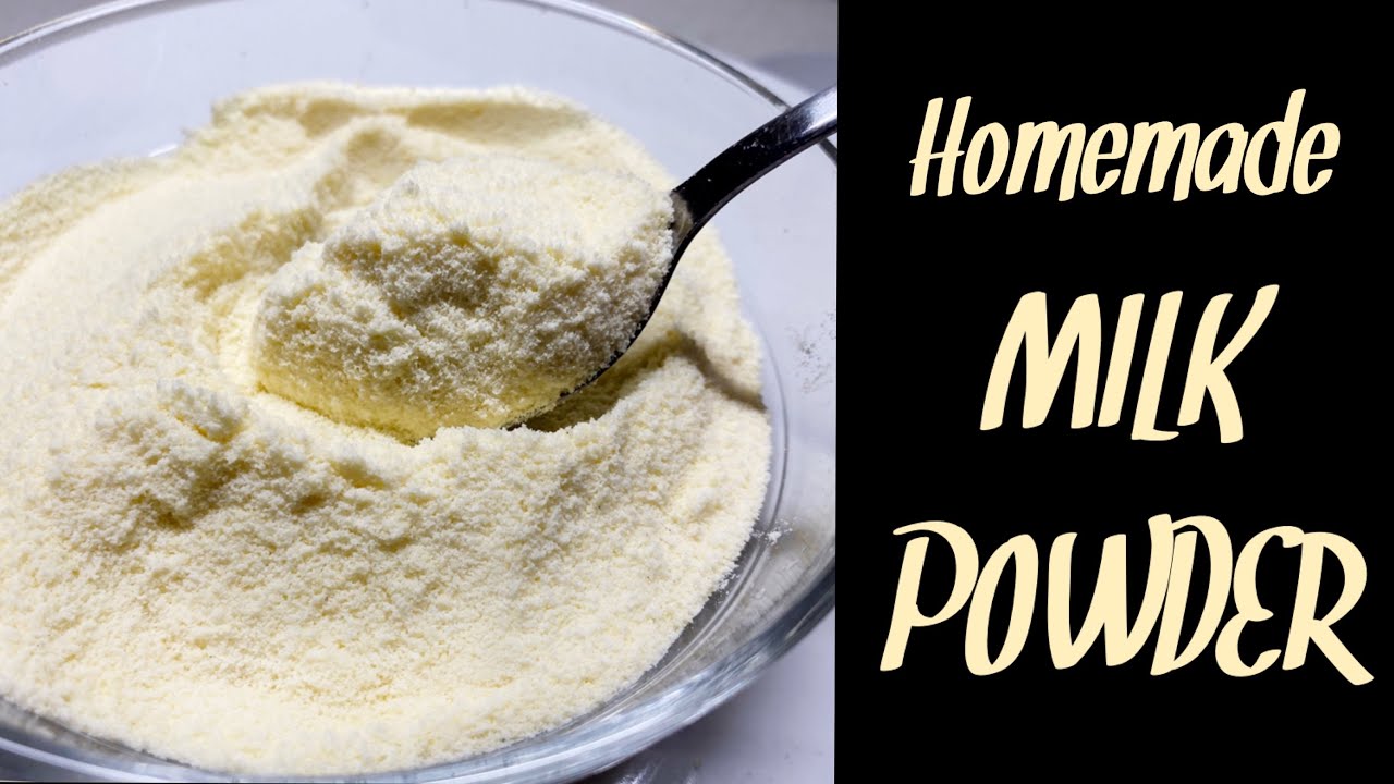 How to make Milk Powder at home | Homemade Powdered Milk