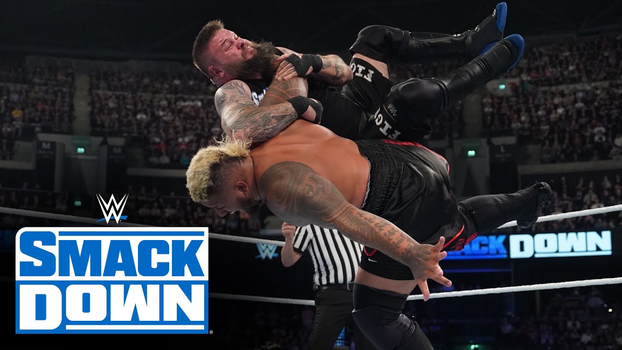 ПОЛНЫЙ МАТЧ: Кевин Оуэнс против Соло Сикоа: SmackDown, 14 июня 2024 г.