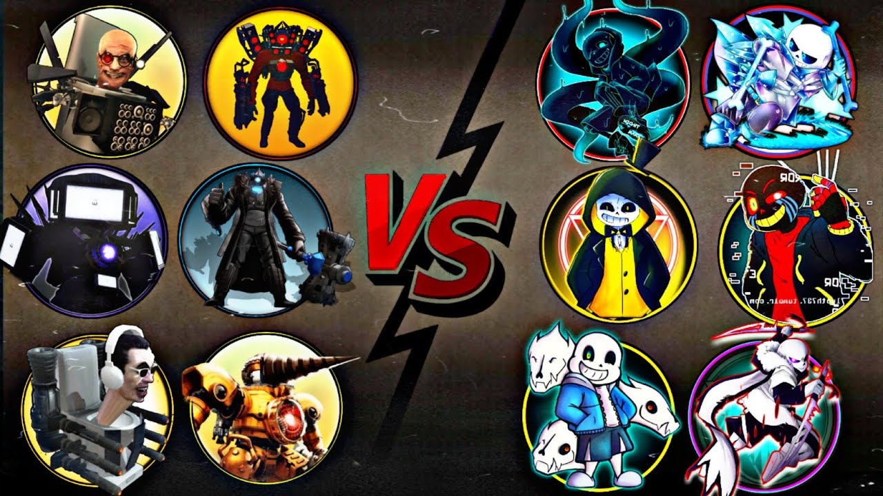 Skibidi Toilet & Titan Team Vs All Legendary Sans | Most Epic Video
