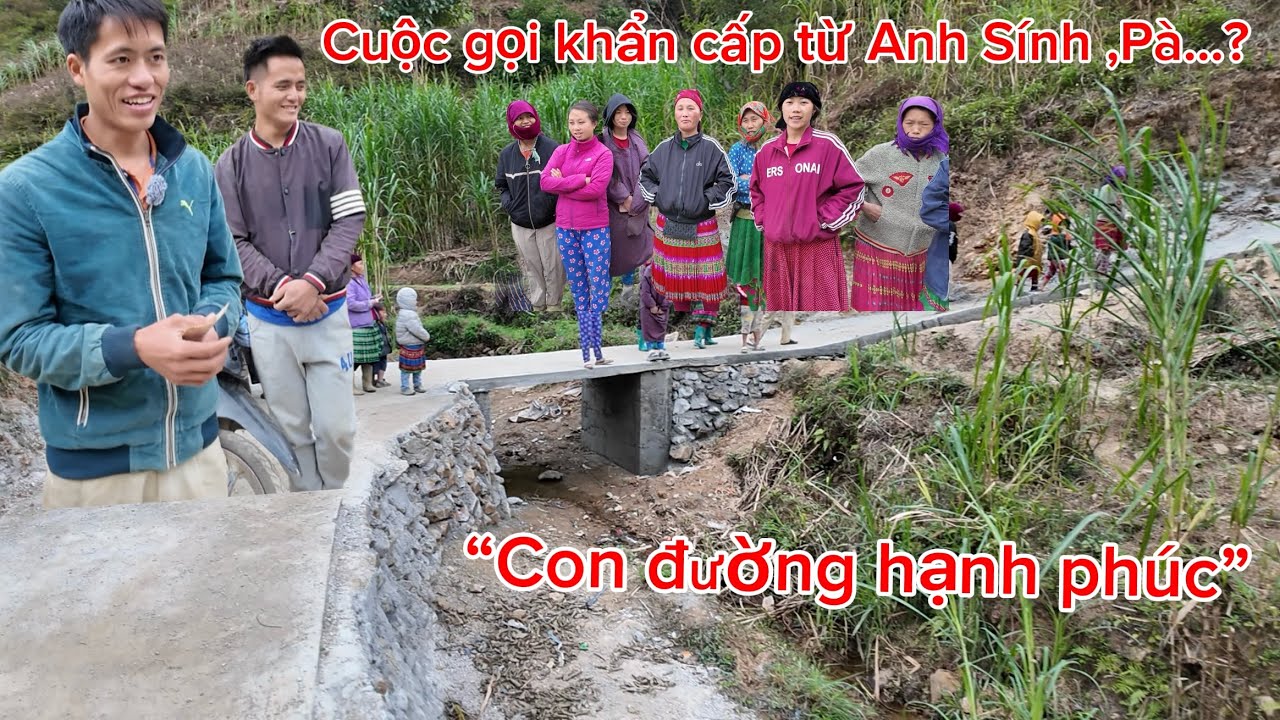 Cuộc gọi khẩn cấp từ hai anh Sính Pà,bà con quyết tâm quyên góp vìcon đường hạnh phúc là một kỳ tích