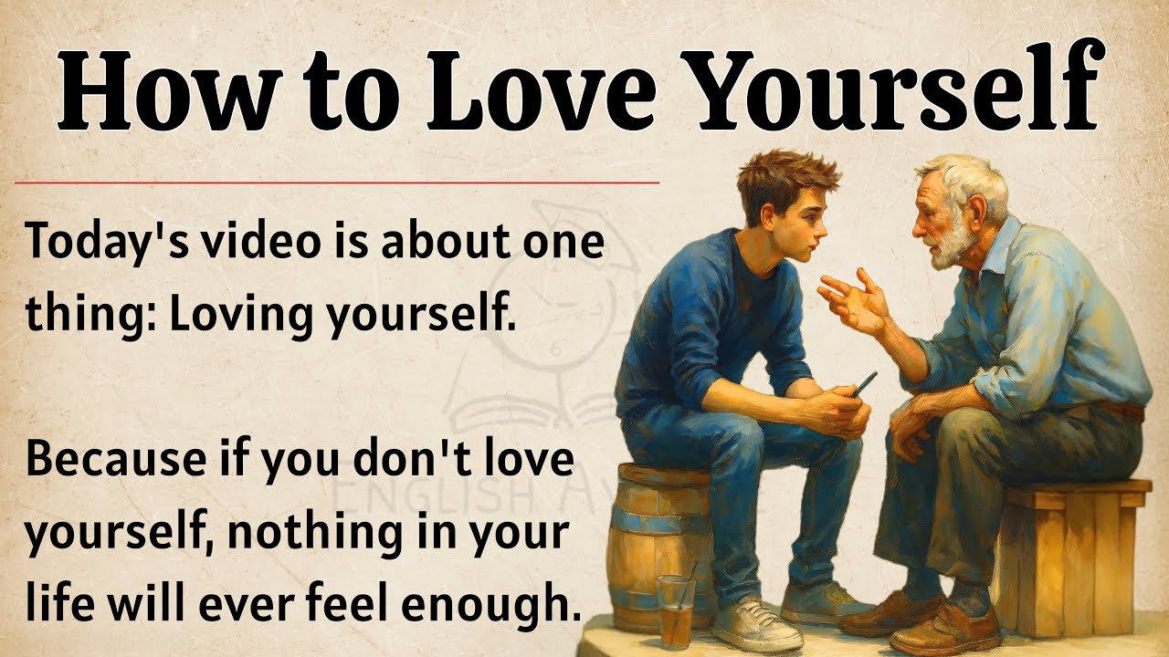 How to Love Yourself Again - Watch This and Heal || Graded Reader || Improve Your English Fluency ✅