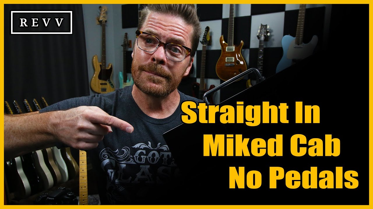 OLDSCHOOL TONE w/ SHAWN TUBBS | Revv D20, Miked 1x12, No Pedals