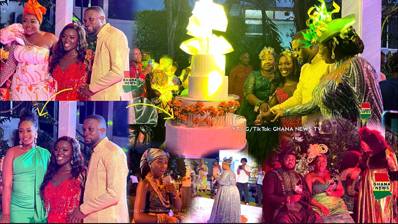 Rich East Legon L’lady Tracey Boakye, Gifty Anti, Michy, Poet Nakeeyat storm Tima Kumkum’s reception