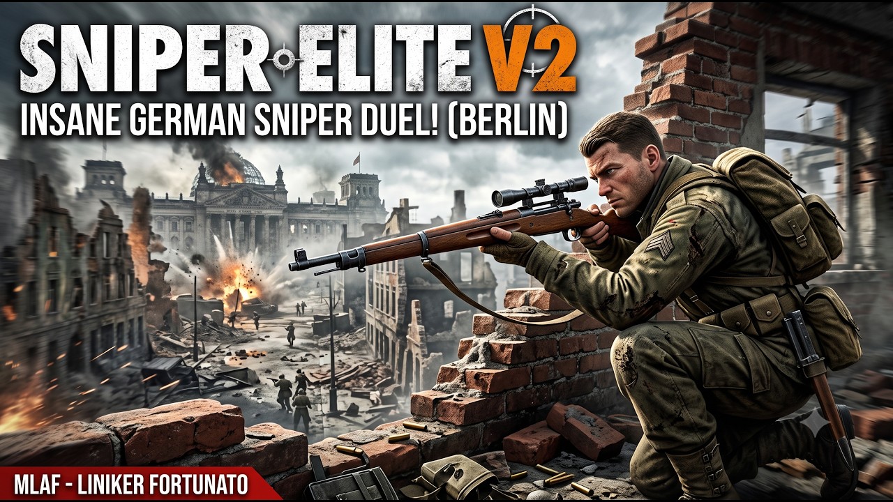 #94 Sniper Elite V2 - Missão 3 - parte 2 - Completo até zerar