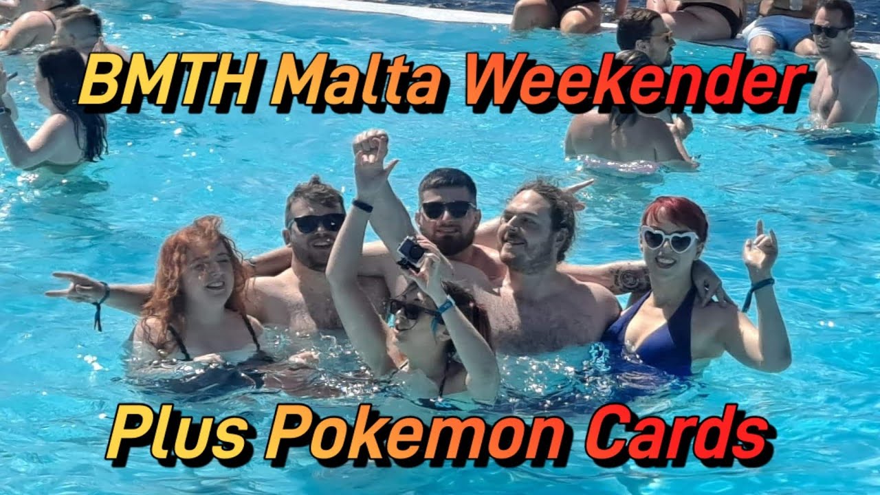 Bring Me The Horizon Malta Weekender and Pokémon Cards Vlog