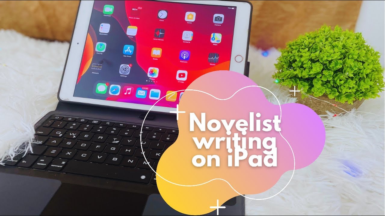 Novelist writing on iPad 7generation / xumu keyboard / set up password for pages