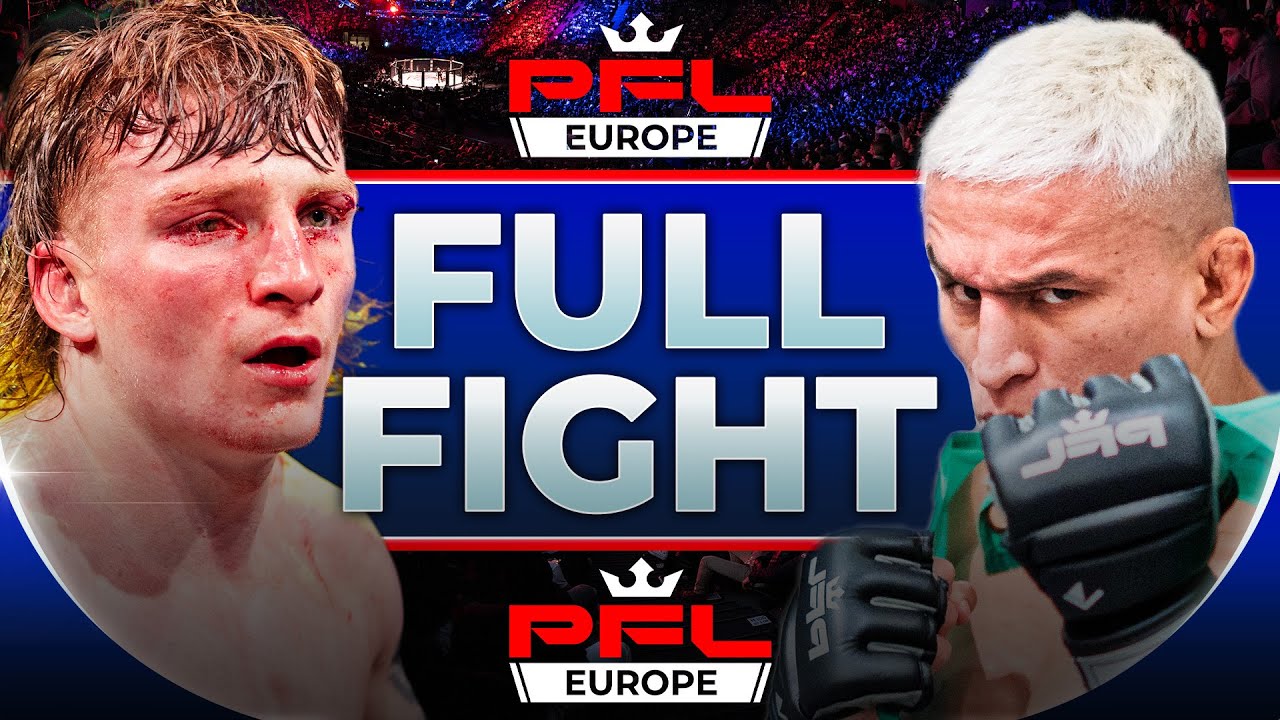Can McGrizzla Beat Magic? | Lewis McGrillen v Weslley Maia | Full Fight | PFL Europe 4 2023