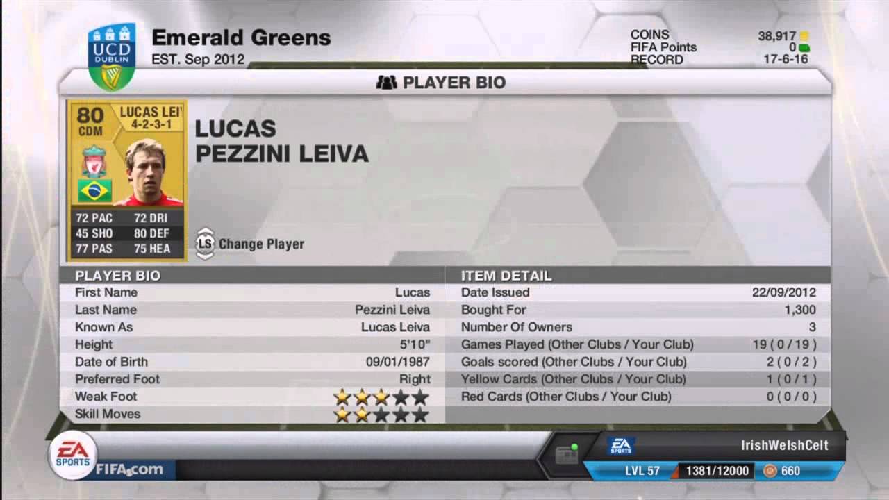 IWC's Ultimate Teams - Premiership Team (FIFA 13) ft. Ramiriez & Long
