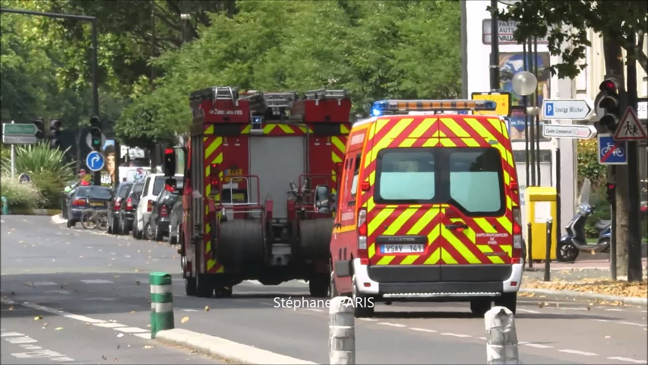 Pompiers de PARIS , gros départ de Champerret