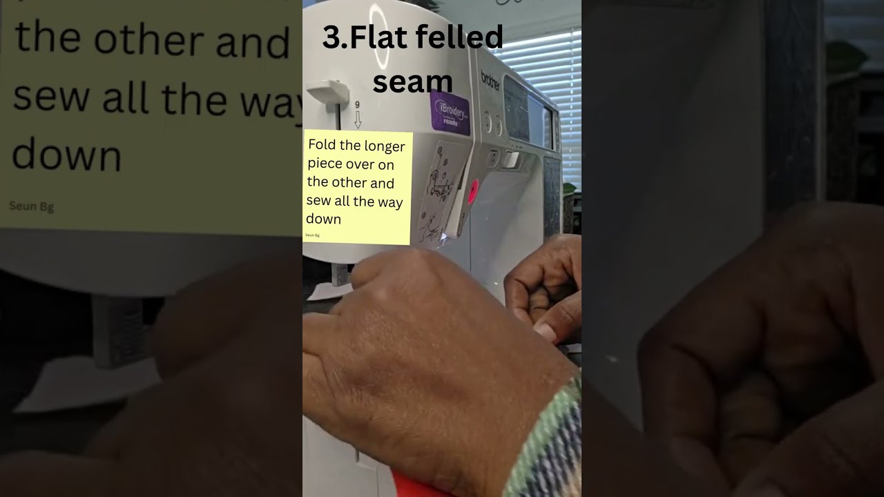 Types of seams