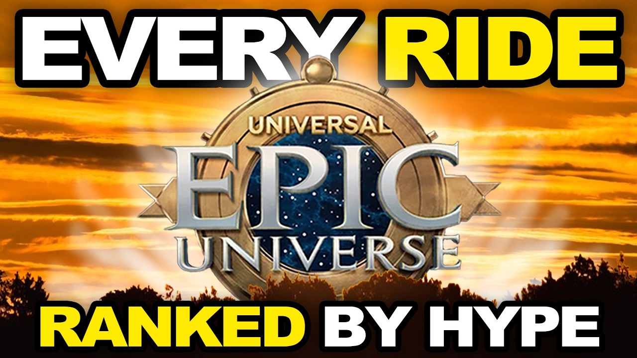 Every Ride at Epic Universe RANKED! (by Anticipation)