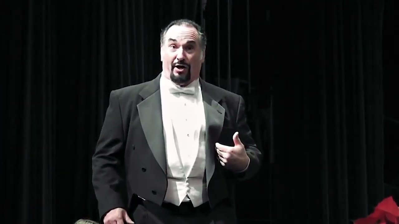 International Dramatic Baritone Robert McFarland Sings Figaro's Famous Aria by Gioachino Rossini
