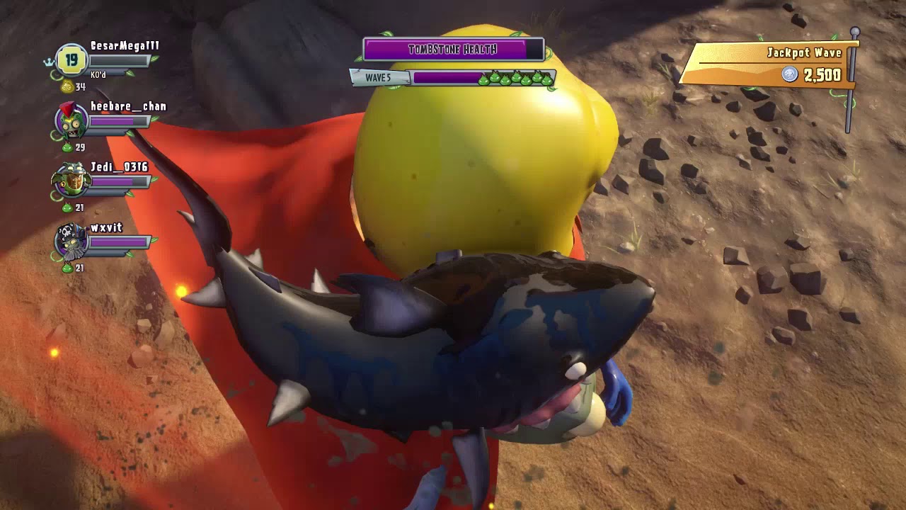 PLANTS VS ZOMBIES GARDEN WARFARE 2 #17 GRAVEYARD OPS DIFFICULTY CRAZY ✅