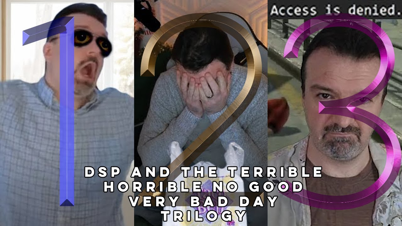 DSP and the Terrible Horrible No Good Very Bad Day Complete Trilogy