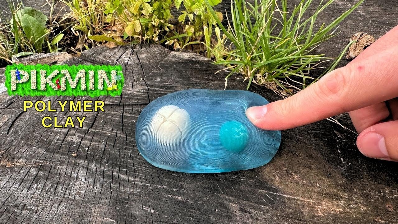 Making Goolix (Pikmin Secret Boss) - Polymer Clay Tutorial