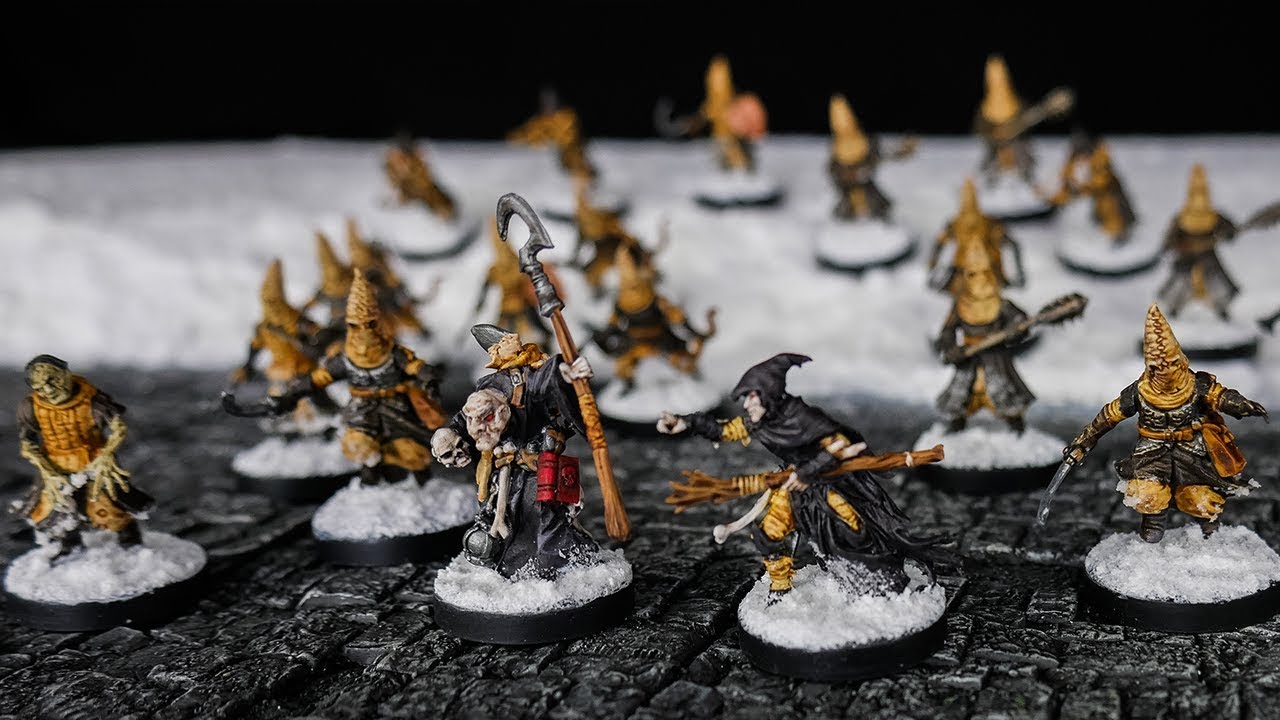Painting a Warband - 21 Miniatures for Frostgrave in 2 Days