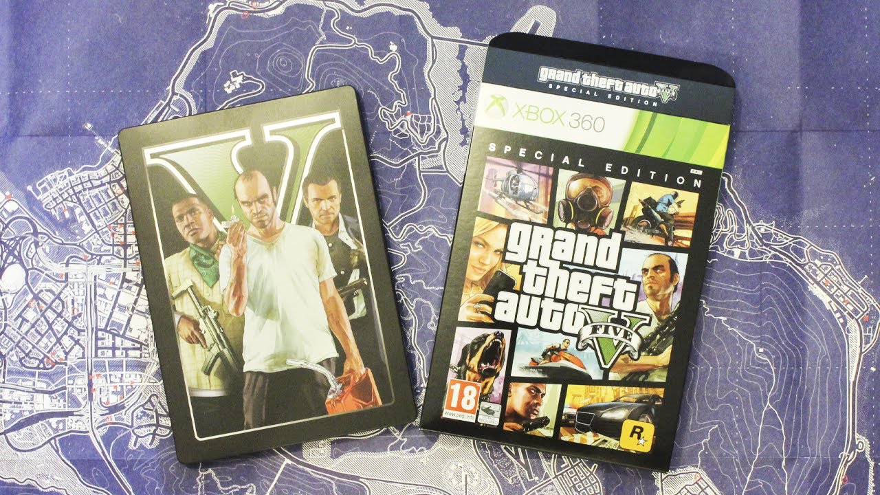 Unboxing GTA V Special Edition + Evento de lançamento