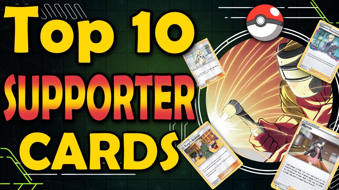 10 лучших карт поддержки всех времен в Pokemon TCG
