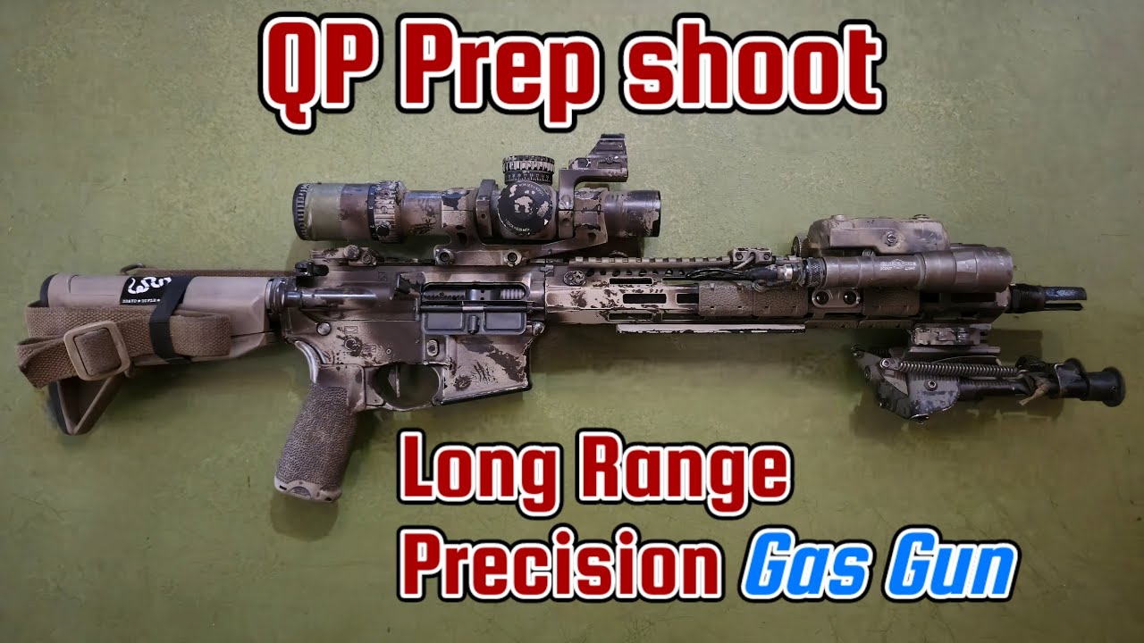 Long Range Precision Gas Gun: Quantified Performance Prep shoot.