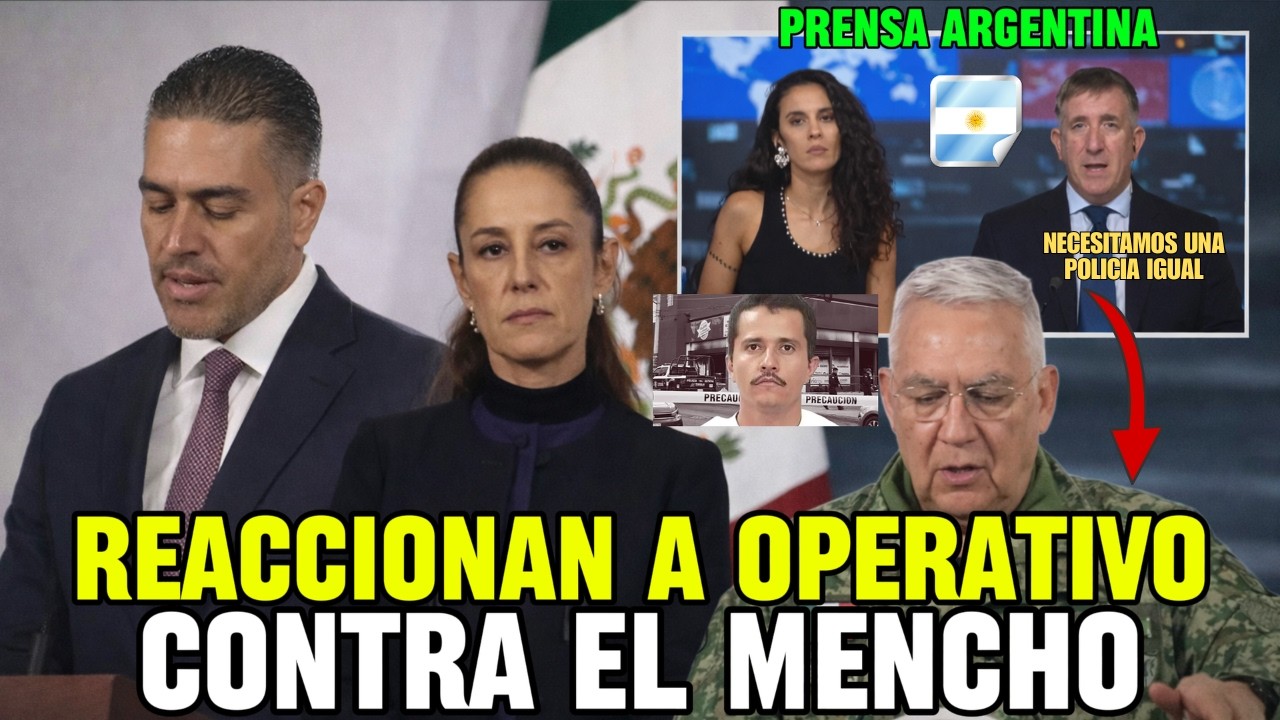 ARGENTINOS IMPRESIONADOS CON POLICIA MEXICANA EN CAPTURA DEL MENCHO