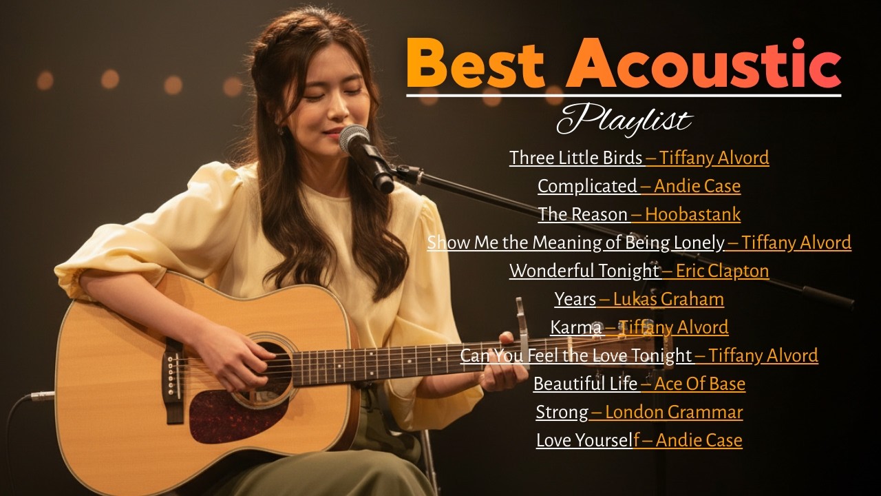 Best Acoustic Playlist 💞🎵| Best Relax & Chill Vibes Song 2026 | The Reason, Wonderful Tonight, Karma