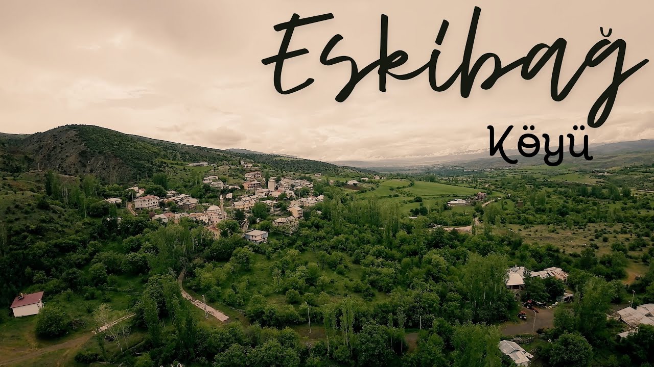 Sivas Akıncılar Eskibağ Köyü Drone