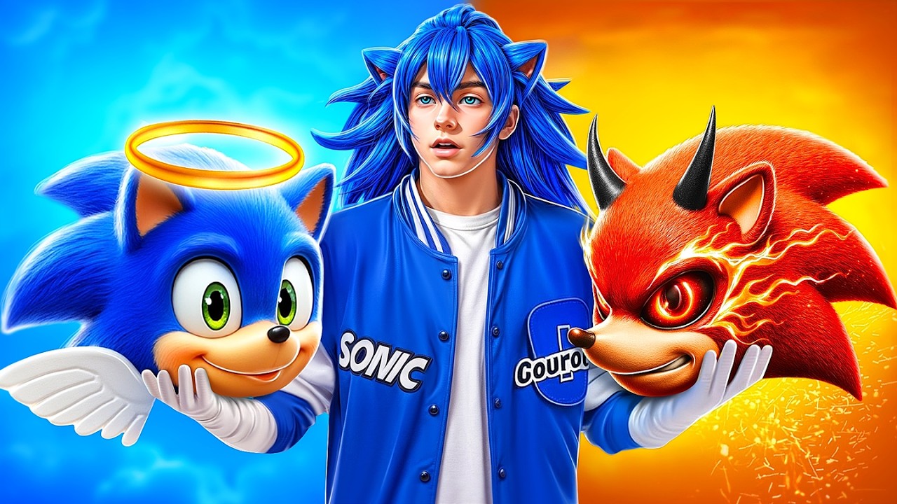 Heaven Sonic vs Hell Sonic! Happy end to Sonic the Hedgehog!