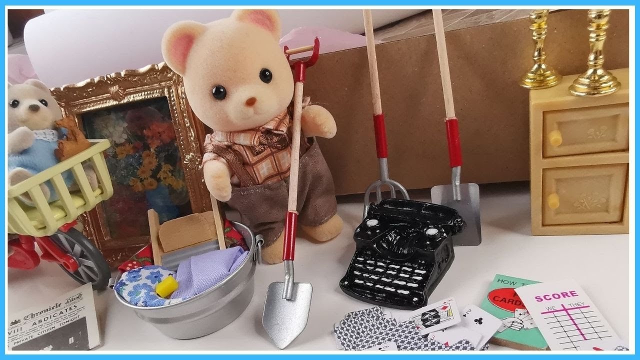 Dollhouse Haul 1:12 For Sylvanian Families / Calico Critters