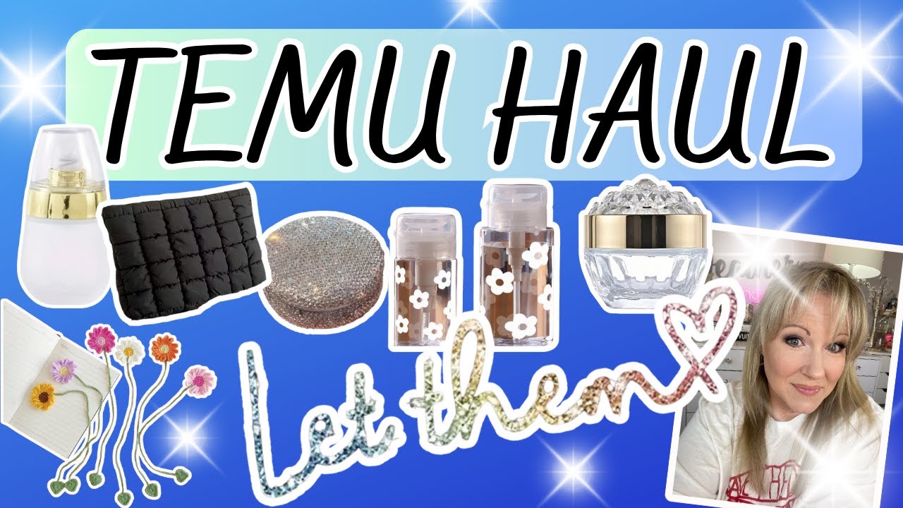NEW TEMU HAUL VARIETY OF ITEMS