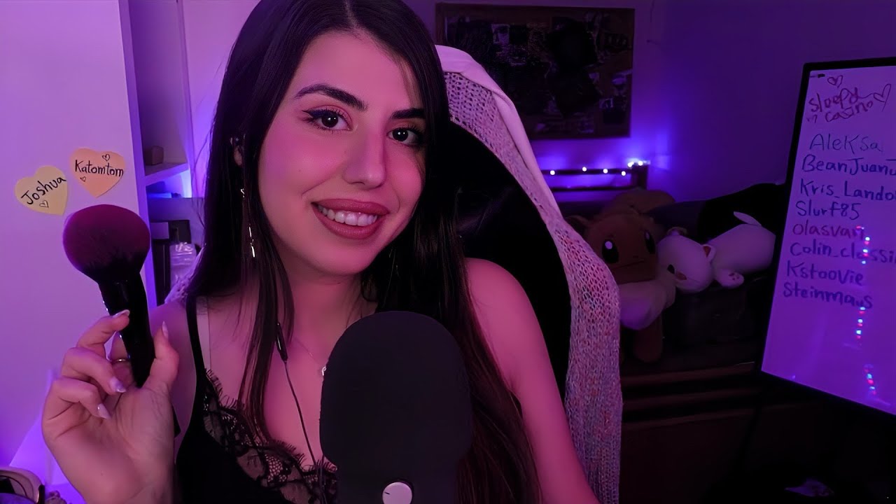 ASMR Repeating My Subscriber's Names ♡ If i Say Your Name You Can Fall A sleep ♡