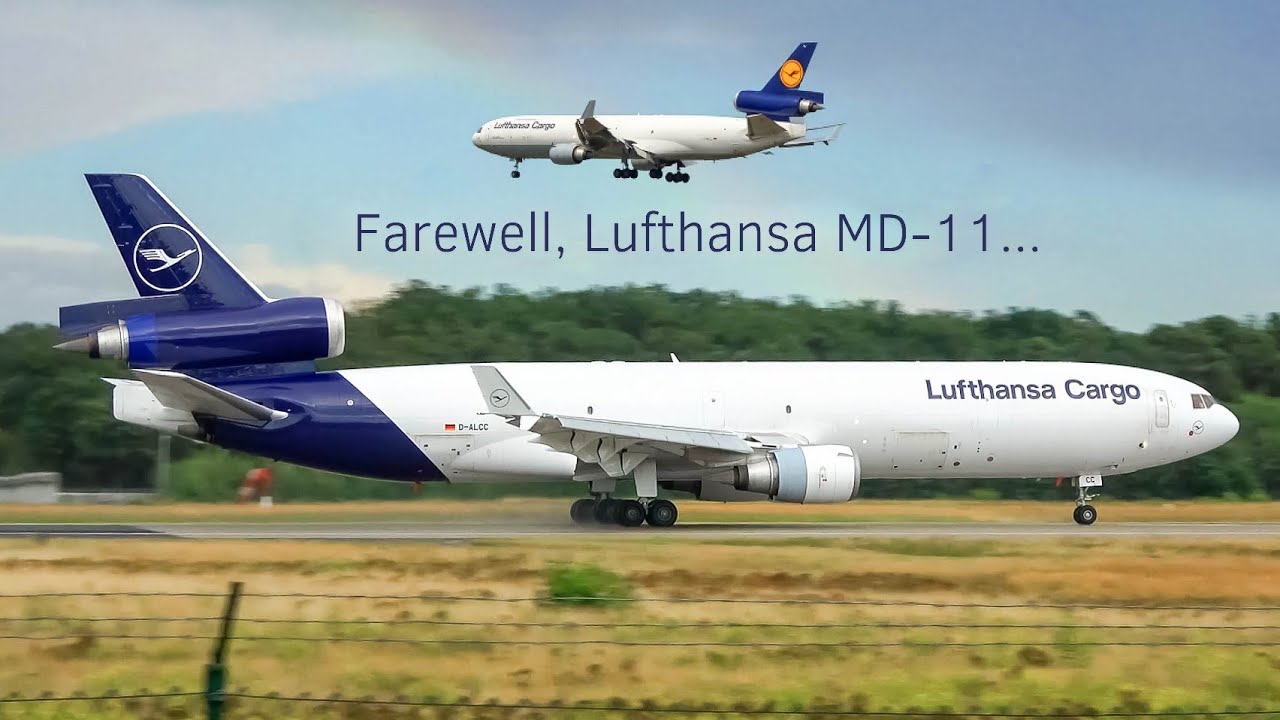 (4K) Farewell, Lufthansa MD-11! A Final Goodbye to the last European registered MD-11…