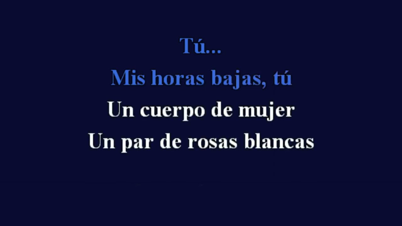 Luis Miguel, La Incondicional, Karaoke