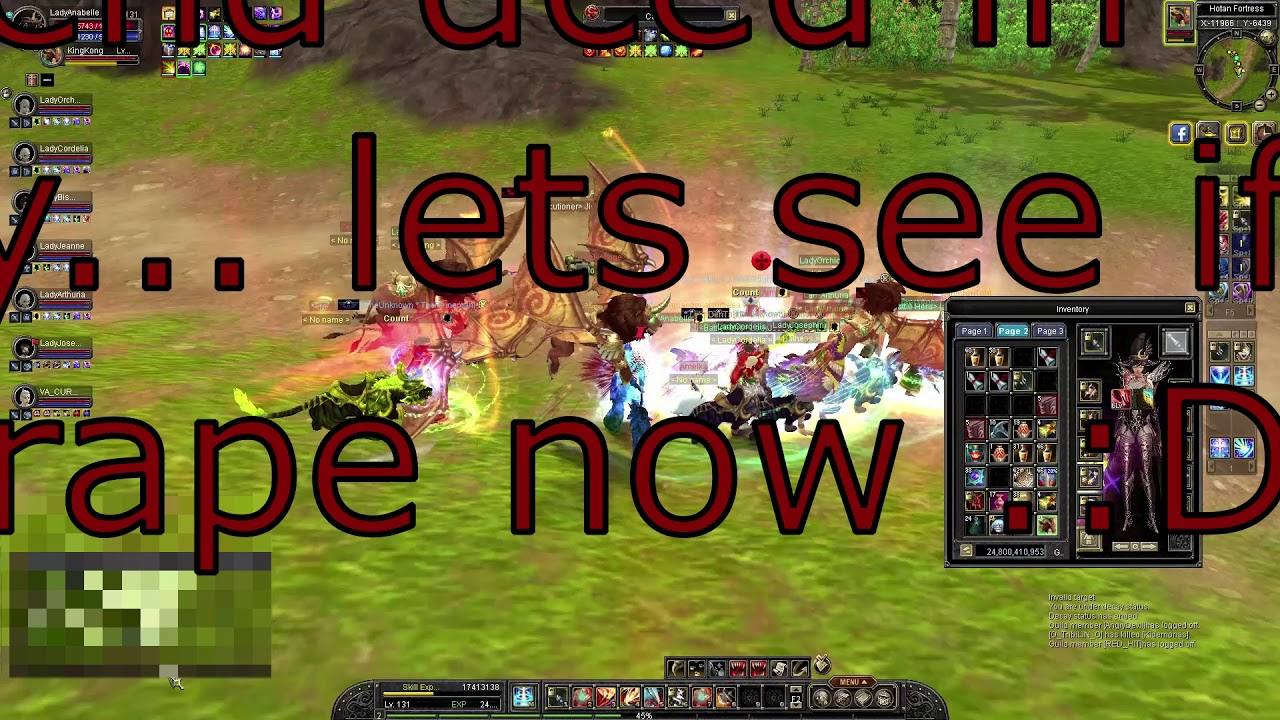 Silkroad Server Flora 26.05.2018 - Hotan FW 1st+Union vs TU+Union