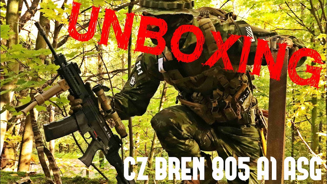 RECENZE - CZ BREN 805 A1 ASG by Tacticon_ARMY (BohemiaAirSoft)