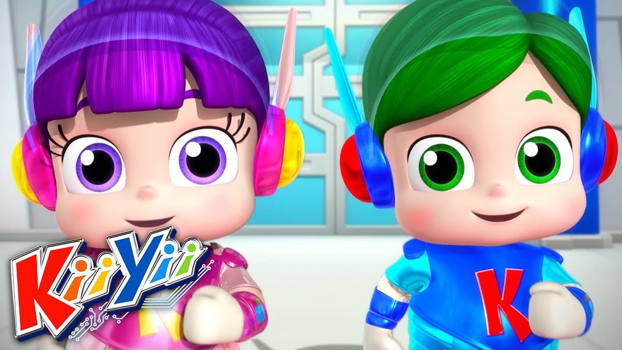 Si tu es heureux | Comptines et Chansons Pour B&eacute;b&eacute; | Dessins Anim&eacute;s | KiiYii En Fran&ccedil;ais