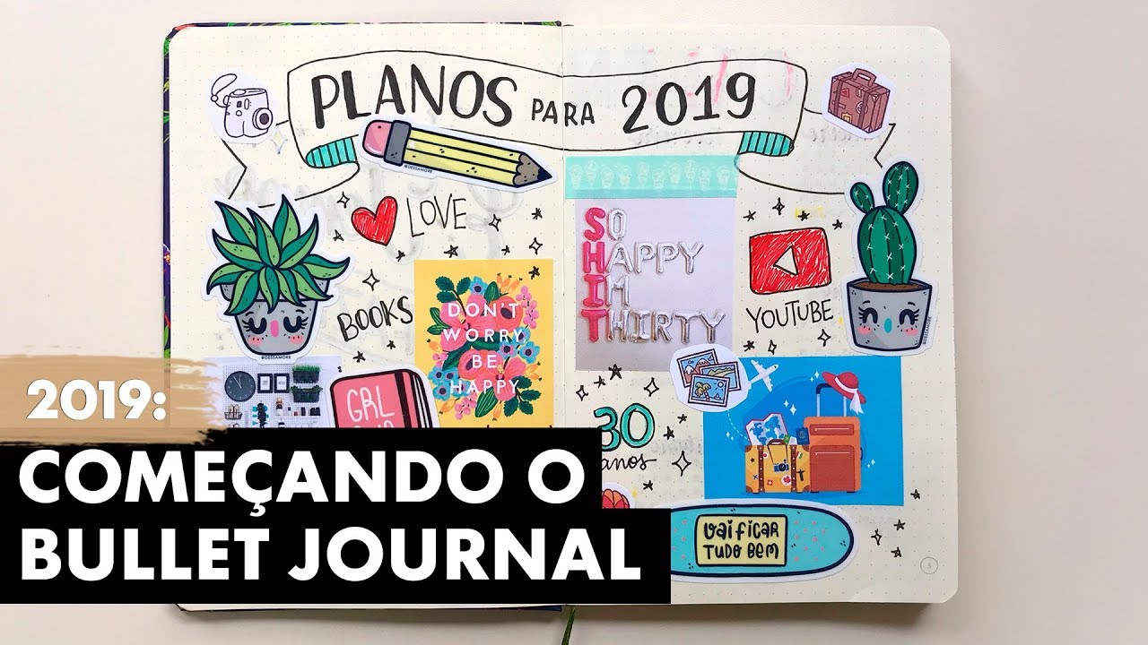 BULLET JOURNAL 2019 | Marina Viabone